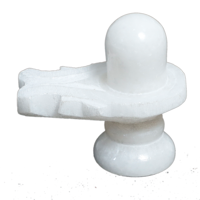 Shivling White -2 × 2 Inches
