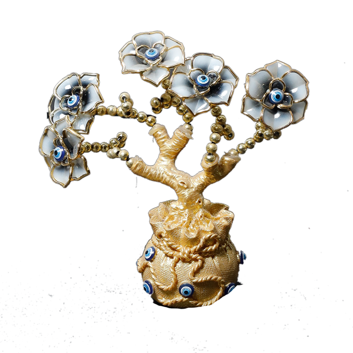 Blue Tree-6 × 5 Inches