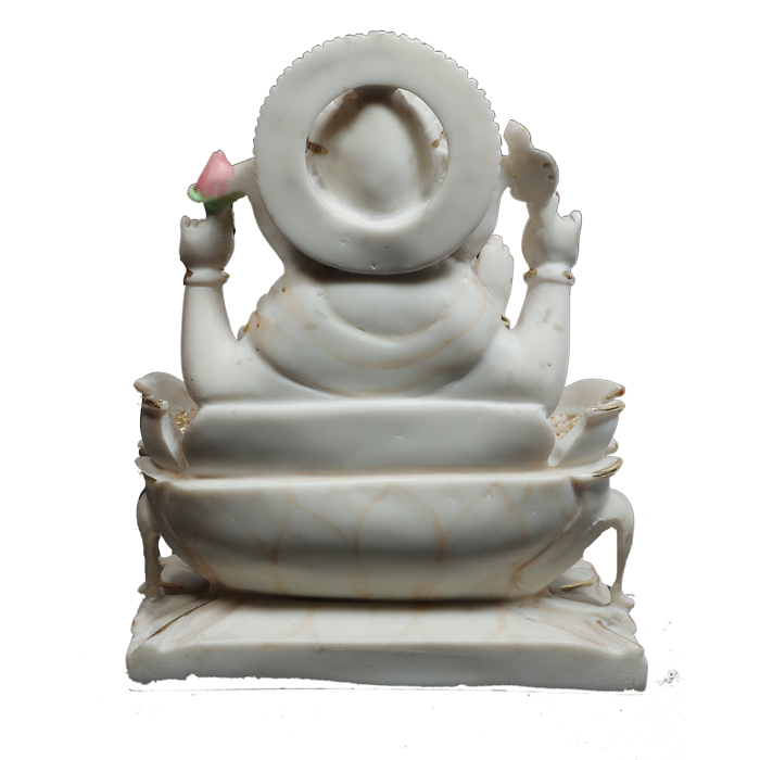 Ganesh Murti Marbul - 12 × 9 Inches