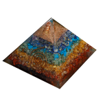 Labradorite Orgone Pyramid for Confidence & Self-Empowerment - 3 × 3 Inches