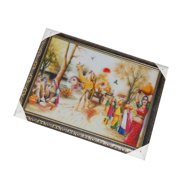Camel 3D Photo Frame - 14 × 17 Inches