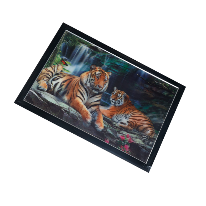 Tiger Photo Frame - 17 × 25 Inches