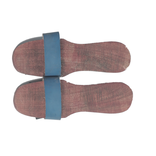 Tibetan wooden sandals worn by Buddhist monks