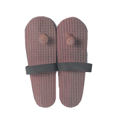 Tibetan wooden sandals worn by Buddhist monks