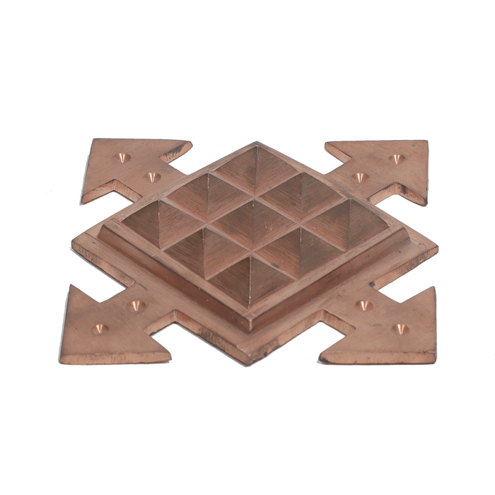 Copper South Direction Helix - 6 × 6 Inches