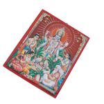 Shree Satyanarayan Bhagwan Photo Frame - 12 × 8 Inches | For Pooja Temple | Home Decor And GIfts