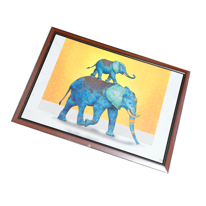 Royal Elephant Wall Art- 30 × 22Inches