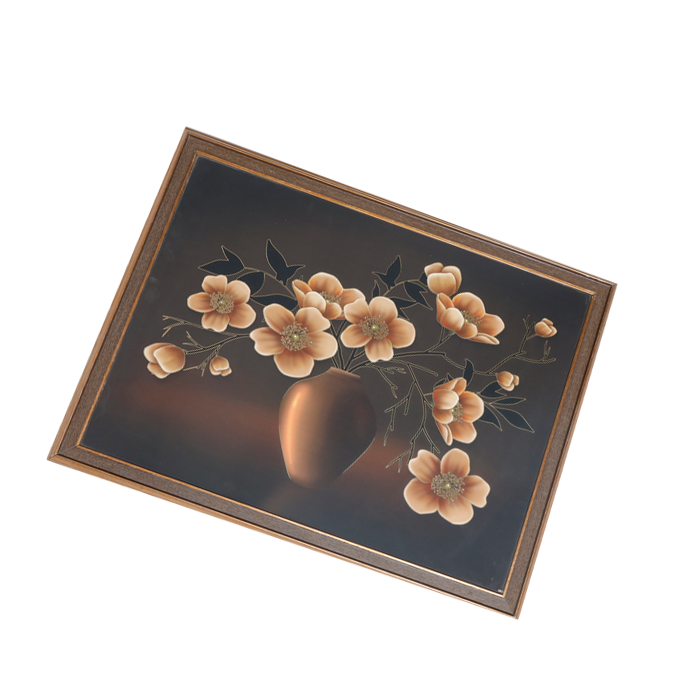 Flower Painting Photo Frame - 26 × 20 Inches