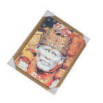 Shree Sai Baba Photo Frame - 17 × 13 Inches | For Pooja Temple | Home Decor And GIfts