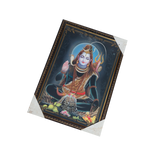 Lord Shiva Shankar Bholenath Photo Frame - 13 × 19 Inches | For Pooja Temple | Home Decor And Gifts