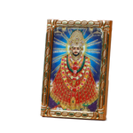 Shree Shyam Baba Chola Photo Frame - 5 × 3 Inches | For Pooja Temple And Home Decor