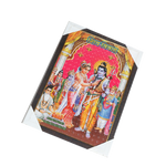 Lord Shiva And Parvati Vivah Photo Frame - 13 × 19 Inches | For Pooja Temple | Home Decor And Gifts