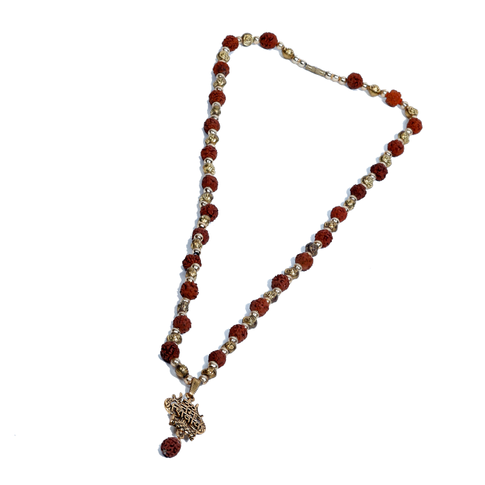 Rudraksha Mala (Shiv Locket)