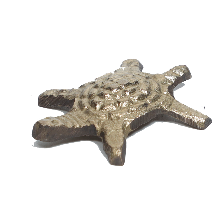 Antique Brass Turtle - 2 × 2Inches