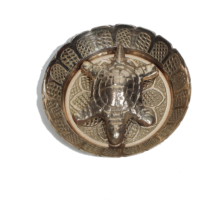 Antique Brass Turtle - 3 × 3Inches