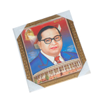 Dr. Bhim Rao Ambedkar And Photo Frame - 11 × 10 Inches | For Educational Institutions | Home Decor | Public Places And Gifts