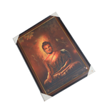 Lord Buddha ji Photo Frame - 30 × 23 Inches | For Pooja Temple | Home Decor And Gifts