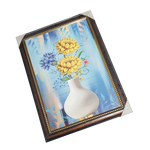 Flower Wall Painting Frame- 32 × 24Inches