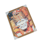 Shree Sai Baba Photo Frame - 17 × 13 Inches | For Pooja Temple | Home Decor And GIfts