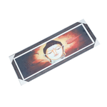 Lord Buddha Ji Photo Frame - 14 × 38 Inches | For Pooja Temple | Home Decor And Gifts