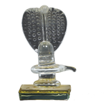 Handcrafted Glass Shiva Lingam Shiv Ling Idol for Daily Pooja and Home Decor
