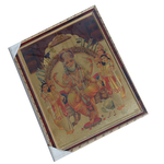 Lord Vishwakarma Bhagwan Photo Frame - 17 × 13 Inches | For Pooja Temple | Home Decor And Gifts