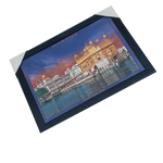 Golden Temple Amritsar Photo Frame - 9 × 13 Inches | For Pooja Temple | Home Decor And Gifts