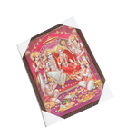 Lord Ram Darbar With Ram, Laxman, Sita And Hanuman Photo Frame - 19 × 13 Inches | For Pooja Temple | Home Decor And GIfts