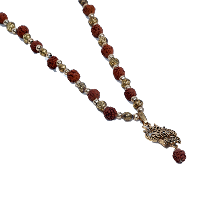 Rudraksha Mala (Shiv Locket)