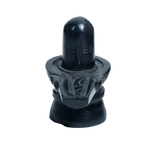 Shivling Black -4 × 4 Inches