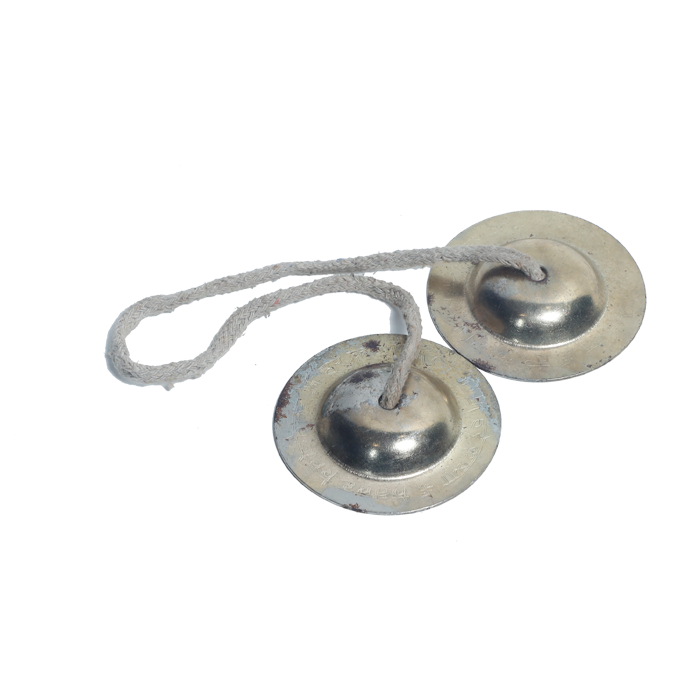 Brass Metal Manjira Manjeera Hand Cymbals Percussion Kirtan