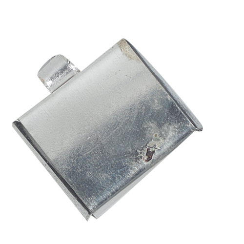 Silver Taweez Charm Amulet - 1 × 1 Inches