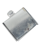 Silver Taweez Charm Amulet - 1 × 1 Inches