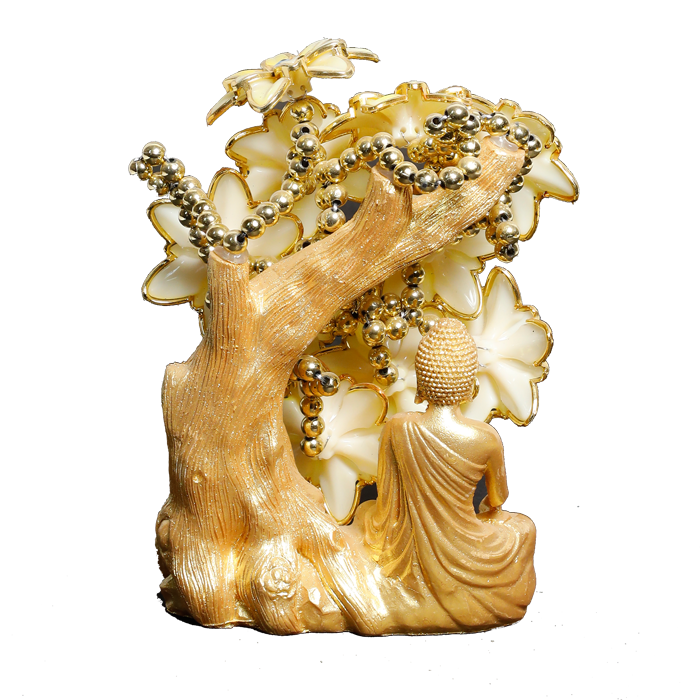 Golden Evil Eye Tree Buddha