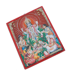 Shree Satyanarayan Bhagwan Photo Frame - 12 × 8 Inches | For Pooja Temple | Home Decor And GIfts