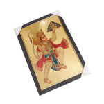 Hanuman Ji Holding A Mountain On His Hand Photo Frame - 25 × 17 Inches | For Pooja Temple | Home Decor And Gifts