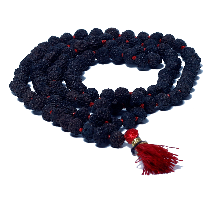 Rudraksha Mala (Black Seeds)