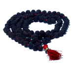 Rudraksha Mala (Black Seeds)