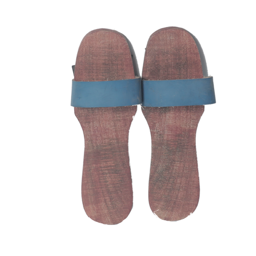 Tibetan wooden sandals worn by Buddhist monks