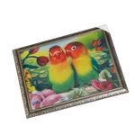 Parrot Painting 3D Photo Frame - 14 × 17 Inches
