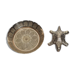 Antique Brass Turtle - 3 × 3Inches
