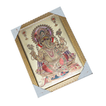 Lord Ganesha Photo Frame - 12 × 10 Inches | For Pooja Temple | Home Decor And Gifts