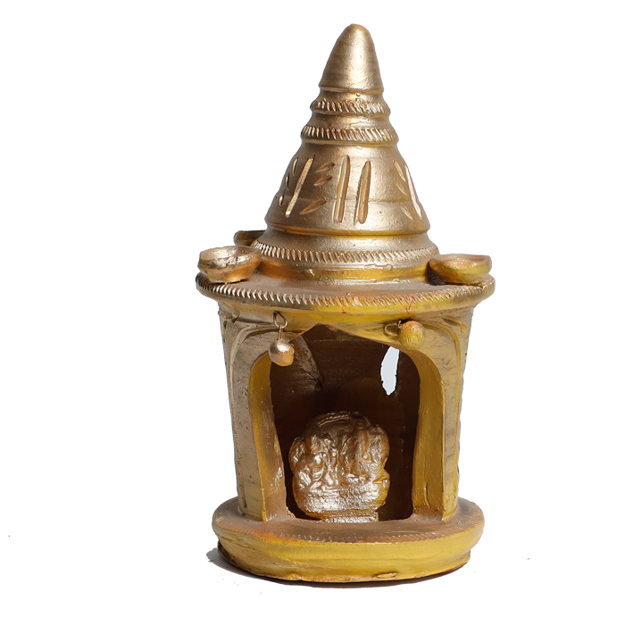 Mitti Ka Mandir -11 × 6 Inches