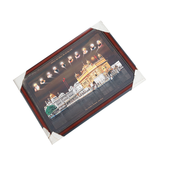 Golden Temple - 16 × 22Inches