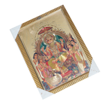 Lord Ganesha Photo Frame - 12 × 10 Inches | For Pooja Temple | Home Decor And Gifts