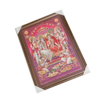 Lord Ram Darbar With Ram, Laxman, Sita And Hanuman Photo Frame - 30 × 23 Inches | For Pooja Temple | Home Decor And GIfts