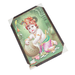 Lord Bal Gopal Krishna Photo Frame - 10× 19 Inches | For Pooja Temple | Home Decor And Gifts