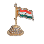 Golden Indian National Flag
