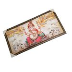 Lord Ganesha Photo Frame - 20 × 40 Inches | For Pooja Temple | Home Decor And Gifts