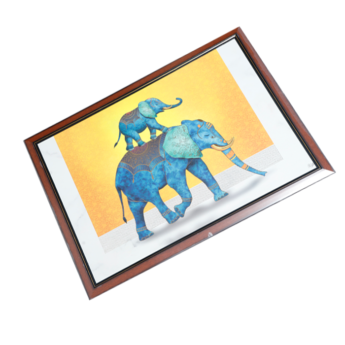 Royal Elephant Wall Art- 30 × 22Inches